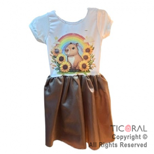 DISFRAZ DIVERSION VESTIDO CARPINCHO NIA TALLE 2 x 1